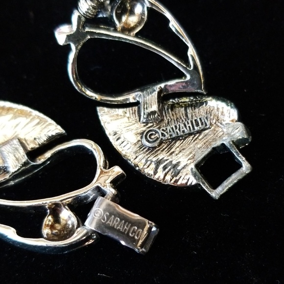 Vintage Signed SARAH COVENTRY Leaf Design Bracelet - Picture 6 of 10